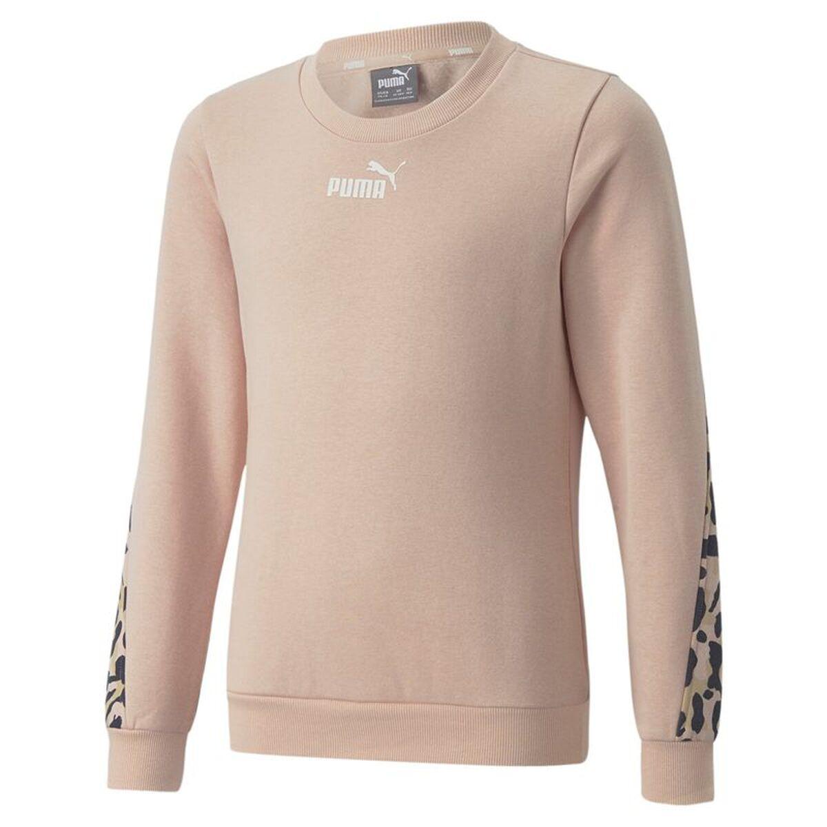 Puma Alpha Crew Neck sweatshirt til piger - pink, 11-12 år