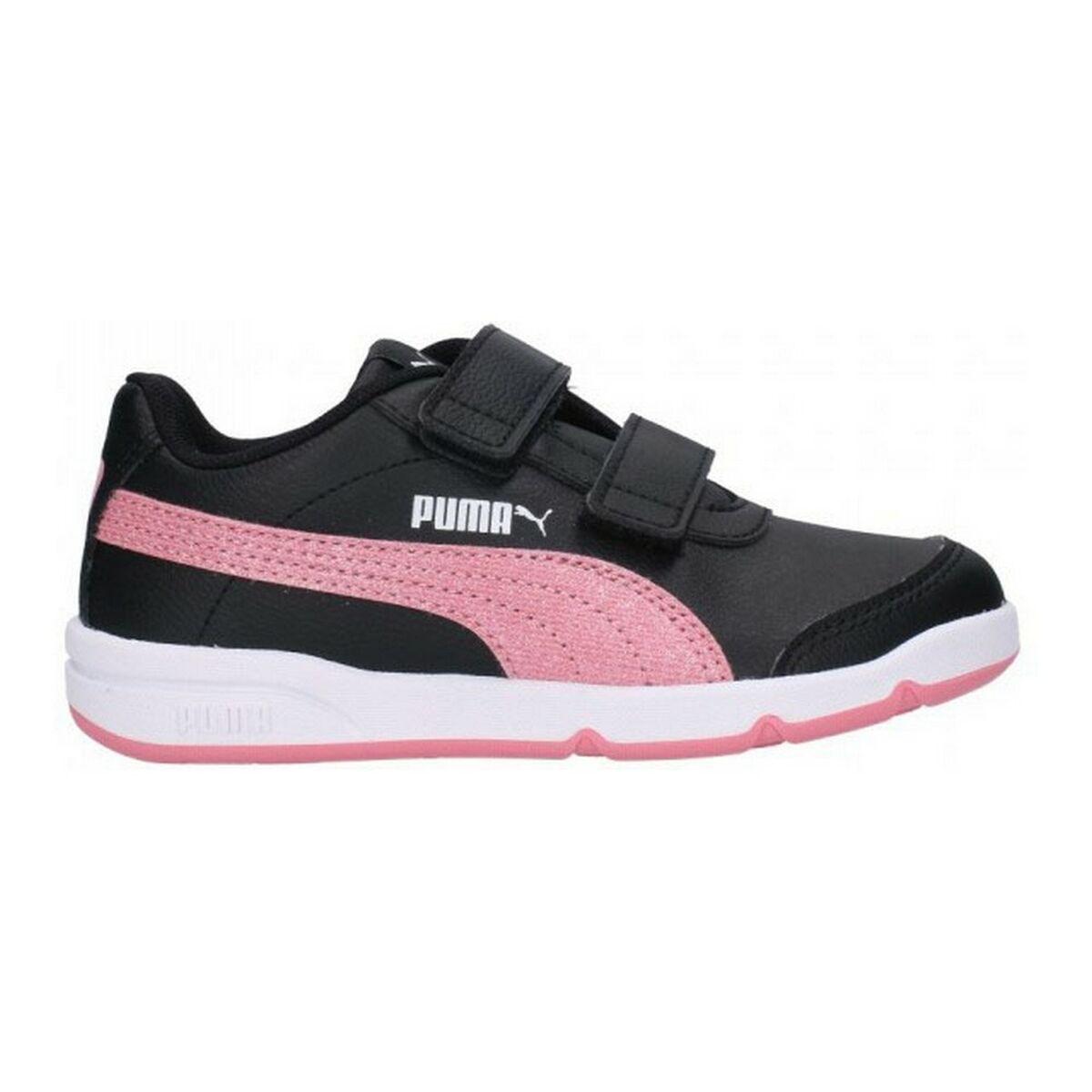 Puma Stepfleex 2 SL VE Glitz - sportssko til piger, sort - str. 21 billede