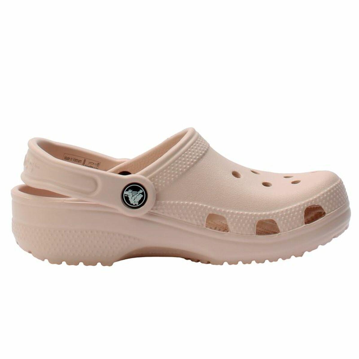 Crocs klassiske træsko til børn - Beige (EU 28-29) billede