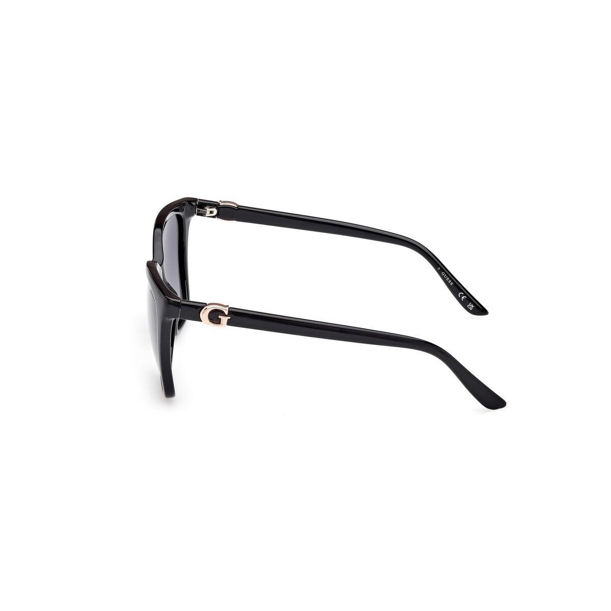 Guess GU00191 solbriller - sort, firkantet, polariseret billede