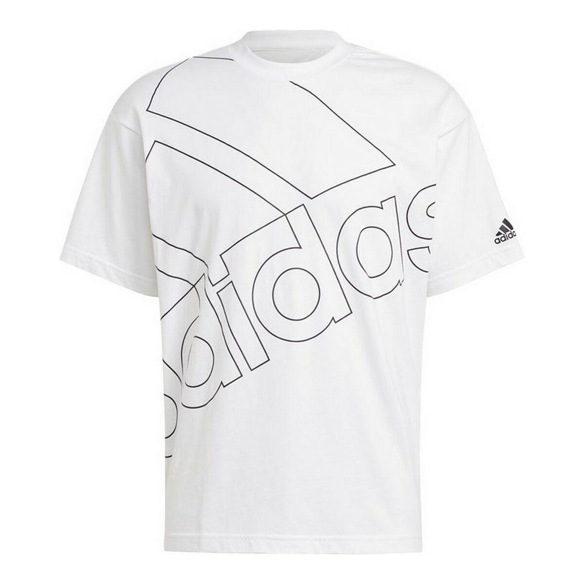 Adidas Giant Logo T-shirt til mænd - hvid (M) billede