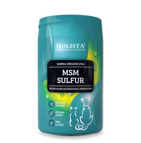 HOLISTA MSM Svovl – kosttilskud til hunde og katte, 250 g billede