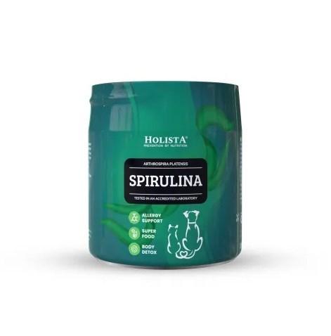 HOLISTA Spirulina - kosttilskud til hunde og katte, 100 g billede