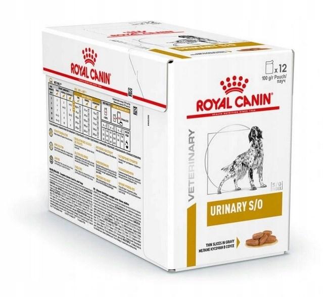 Royal Canin Urinary S/O - vådfoder til hund - 12 x 100 g