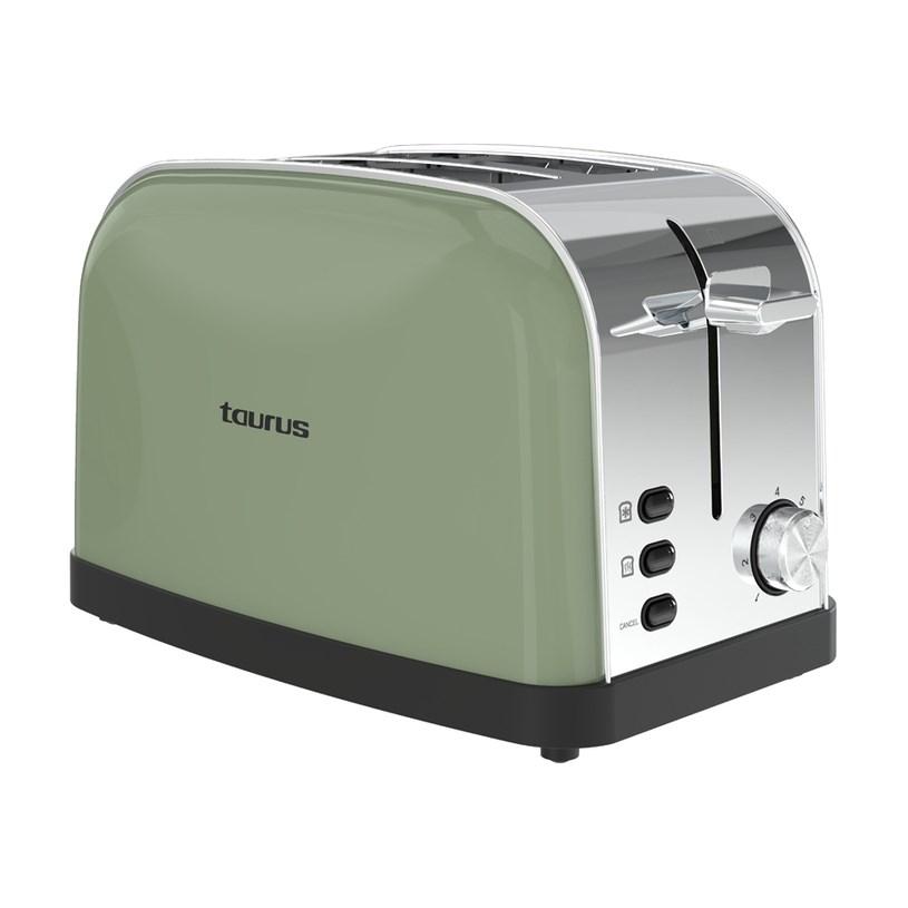Taurus Vintage II brødrister – Oliven, 2 skiver billede
