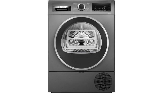 Bosch WQG243DRPL kondens-tørretumbler med varmepumpe, 9 kg - grå billede