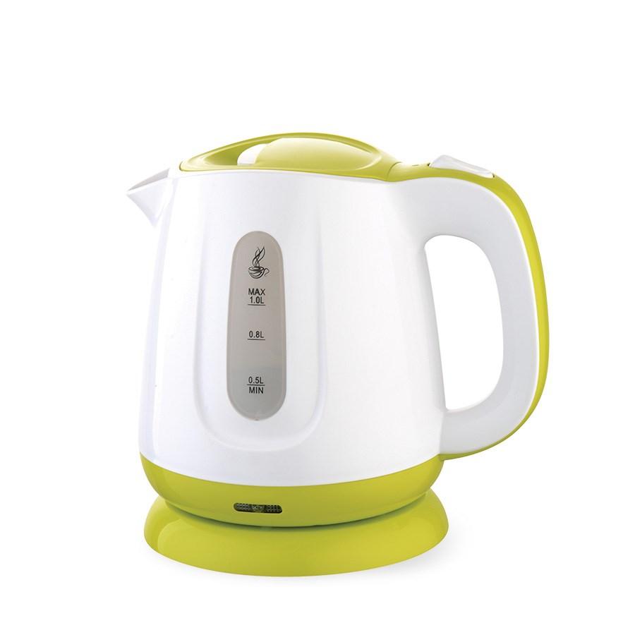 Maestro MR-013 elkedel 1,0 l – 1100 W, grøn/hvid billede