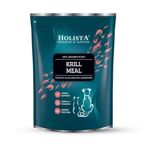 HOLISTA Krill-mel kosttilskud til hunde og katte – 500 g billede