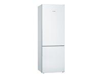 Bosch Serie 6 KGE49AWCA køle-fryseskab med bundfryser - 201 cm, hvid billede