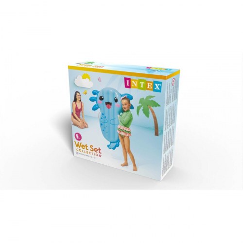 Intex luftmadras til pool - blå 117 × 107 cm