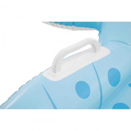 Intex luftmadras til pool - blå 117 × 107 cm