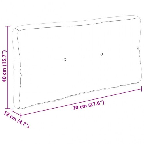 Pallehynder 7 stk. stof gråbrun