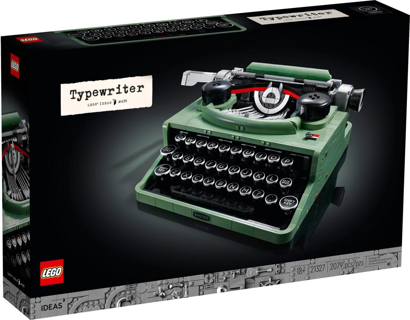 LEGO Ideas 21327 Skrivemaskine – byggesæt til voksne billede