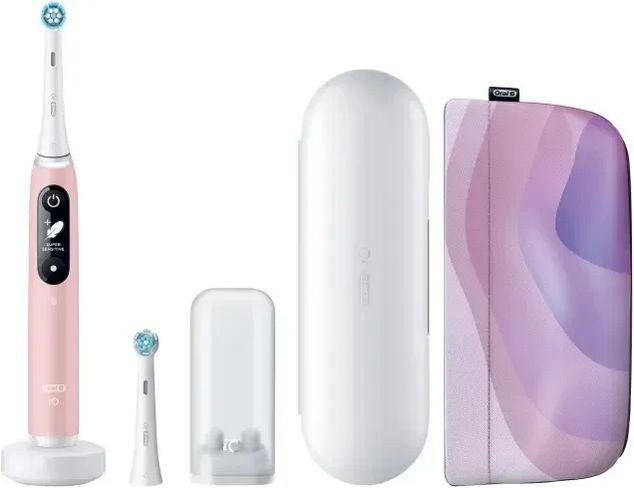 Oral-B iO Series 6 Pink Sand Luxe Edition - elektrisk tandbørste billede