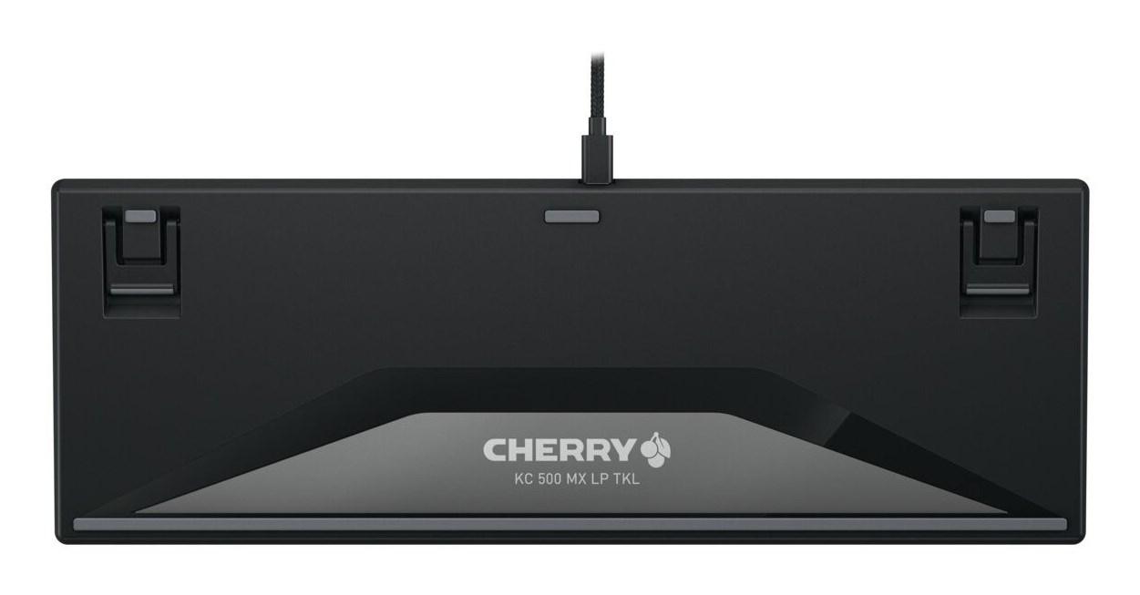 Cherry KC 500 MX LP TKL mekanisk tastatur - USB, QWERTZ (tysk), sort/grå billede