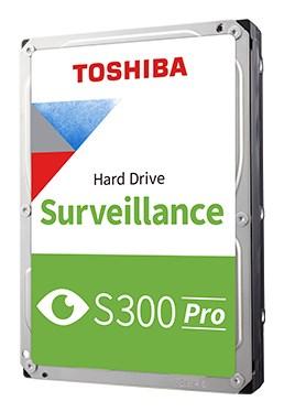 Toshiba S300 Pro overvågnings-harddisk 6 TB 3,5" SATA III 7200 RPM