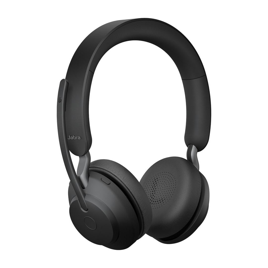 Jabra Evolve2 65 USB-C - Sort UC med ladestand (stereo)