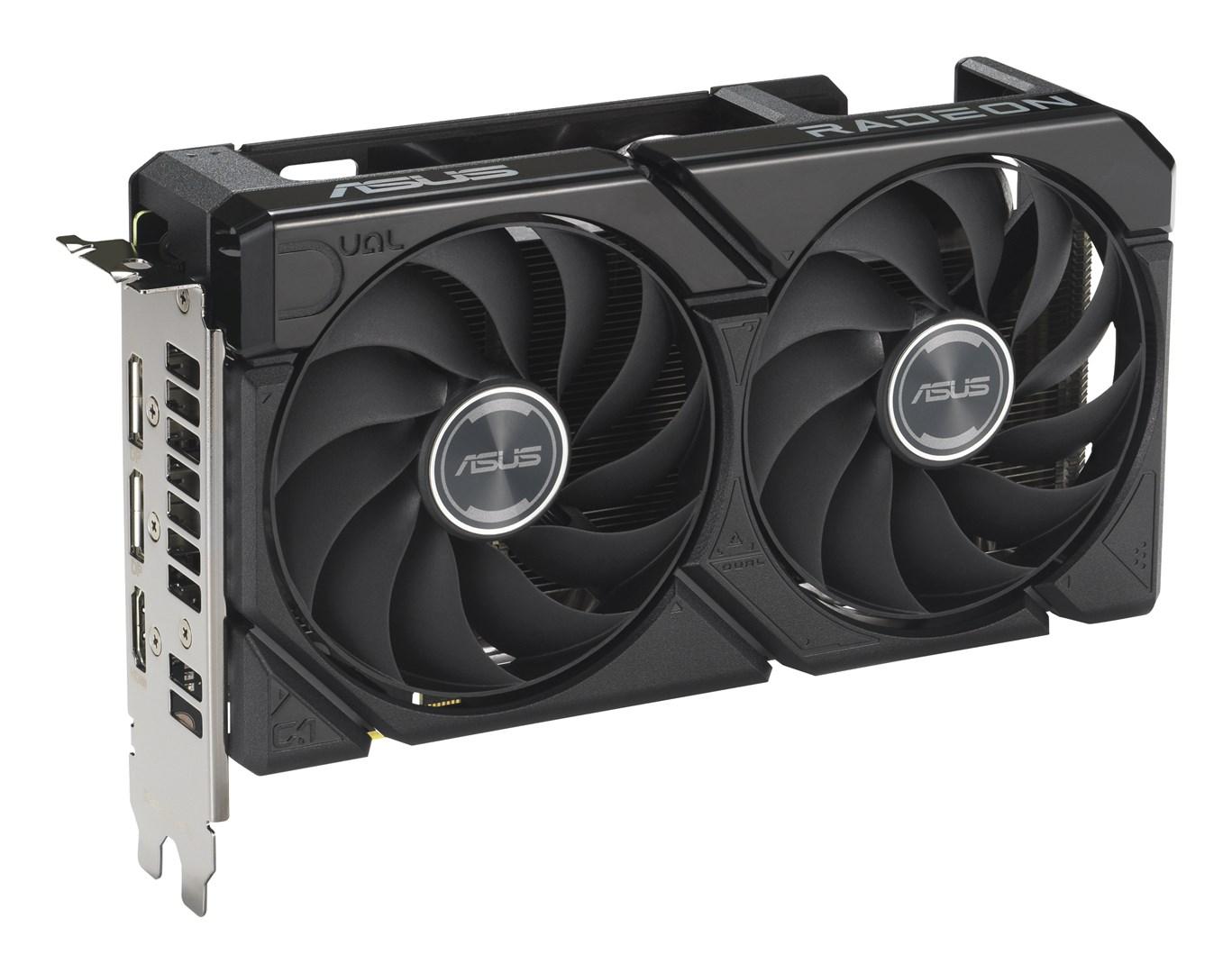 ASUS Dual Radeon RX 9060 XT 16 GB GDDR6 grafikkort