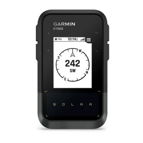 Garmin eTrex Solar håndholdt GPS med solopladning billede