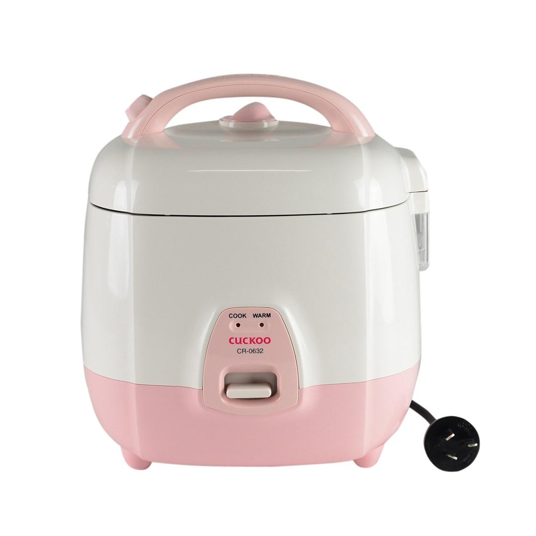 Cuckoo CR-0632 riskoger 1,08 l - pink/hvid billede