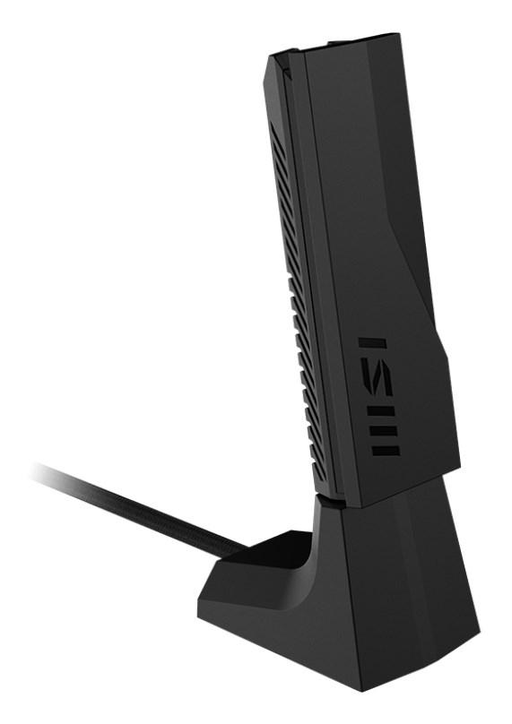 MSI BE6500 WiFi 7 USB-adapter – trådløst netværkskort USB 3.2 Gen 1 billede