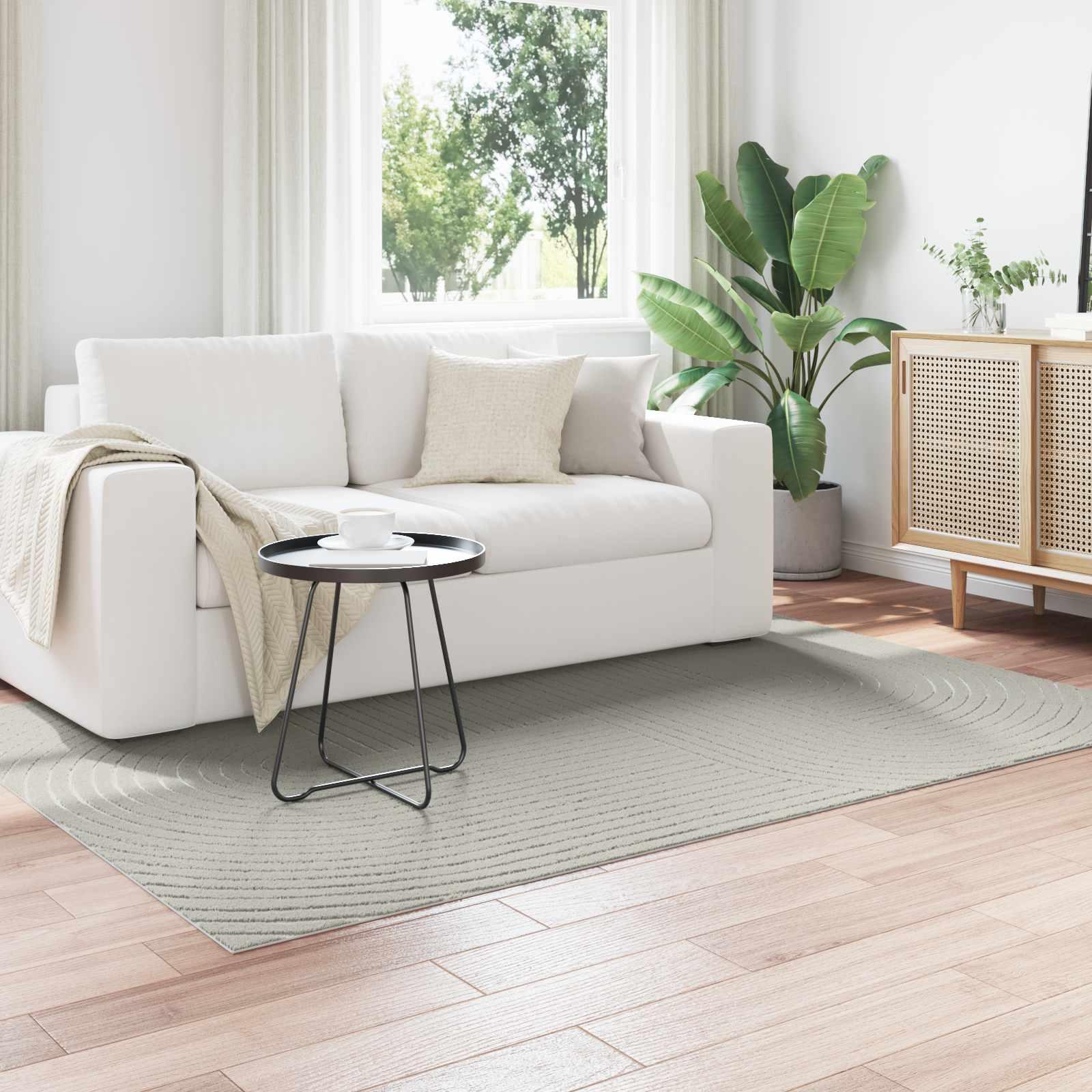 Områdetæpper Rektangulær HUARTE Grøn 230 x 160 cm Polyester billede