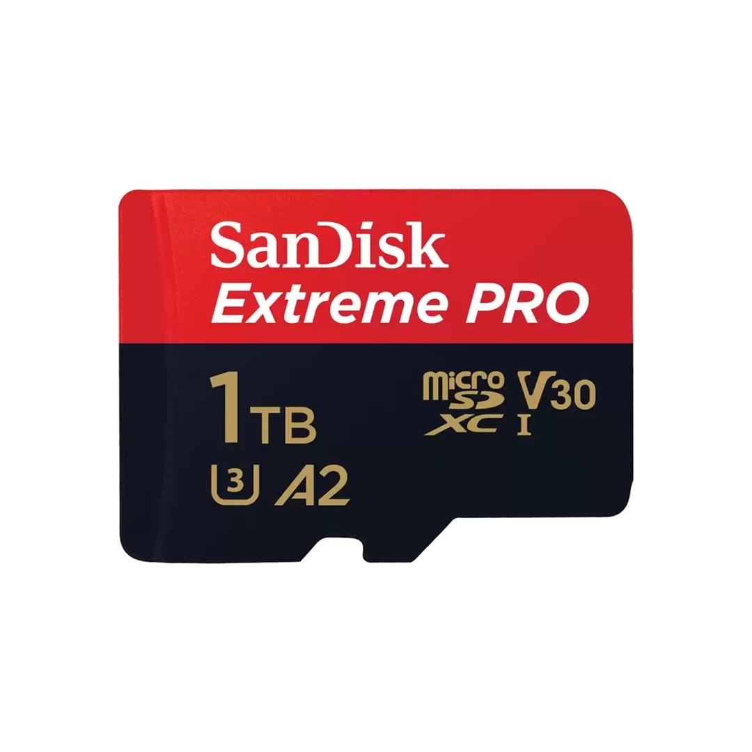 SanDisk Extreme PRO microSDXC 1 TB UHS-I U3 A2 V30 - hukommelseskort