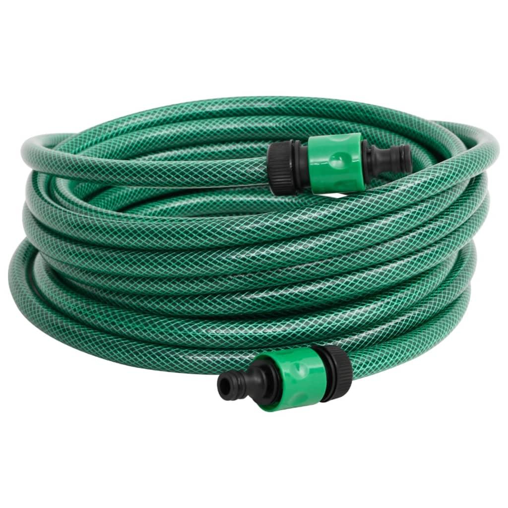 Poolslange 10 m PVC grøn billede