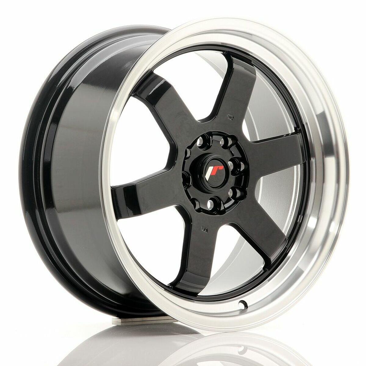 Japan Racing JR12 17" fælg - sort, PCD 4x100 / 4x114, ET33, CB 73,1