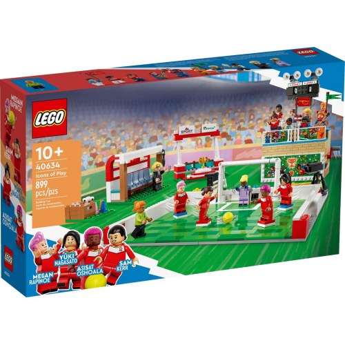 LEGO Icons of Play 40634 - fodboldbane byggesæt (10+)