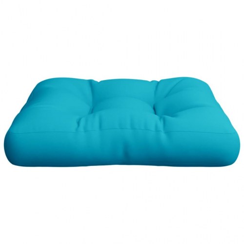 Pallehynde 50 × 50 × 12 cm - turkis stof