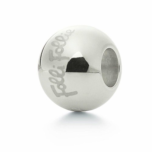 Charm-perle i sterling sølv, sølvfarvet 1 cm