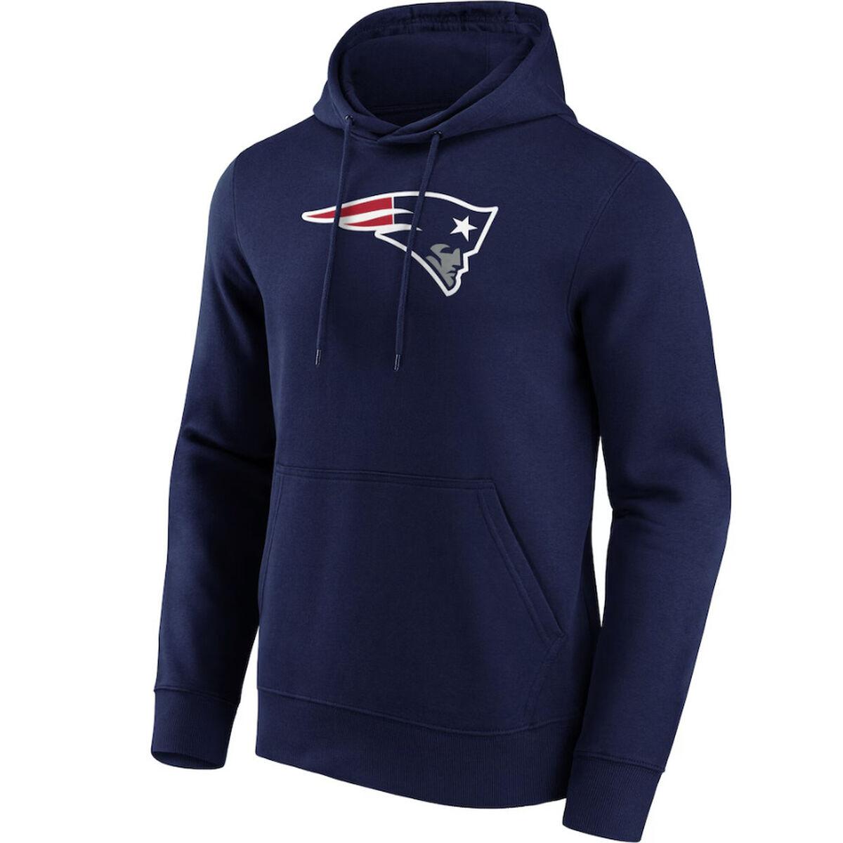 New Era CHST PRNT TM LOG HOODY - blå hoodie til herrer, 3XL billede
