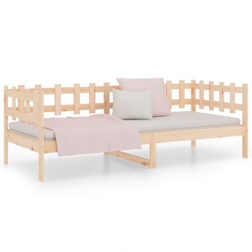 Daybed uden madras 90×190 cm - massivt fyrretræ