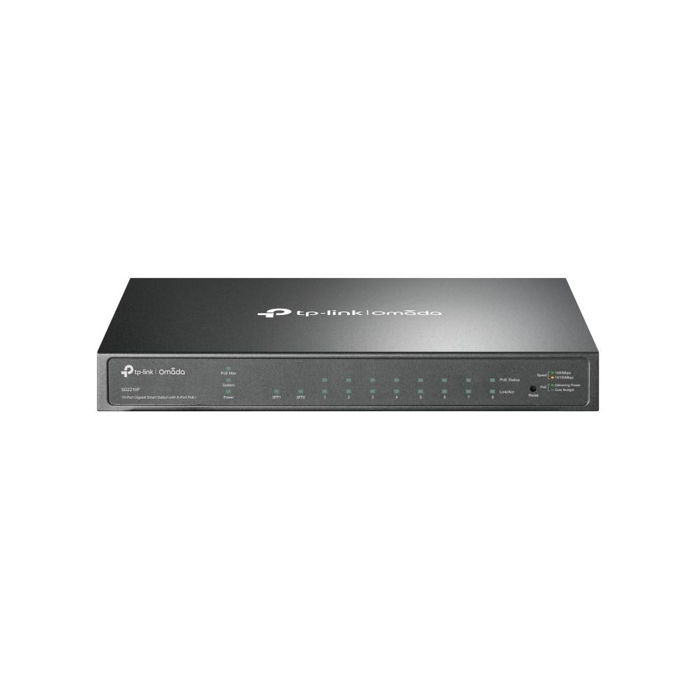 TP-Link Omada TL-SG2210P - 10-port Gigabit smart switch med 8x PoE+ billede