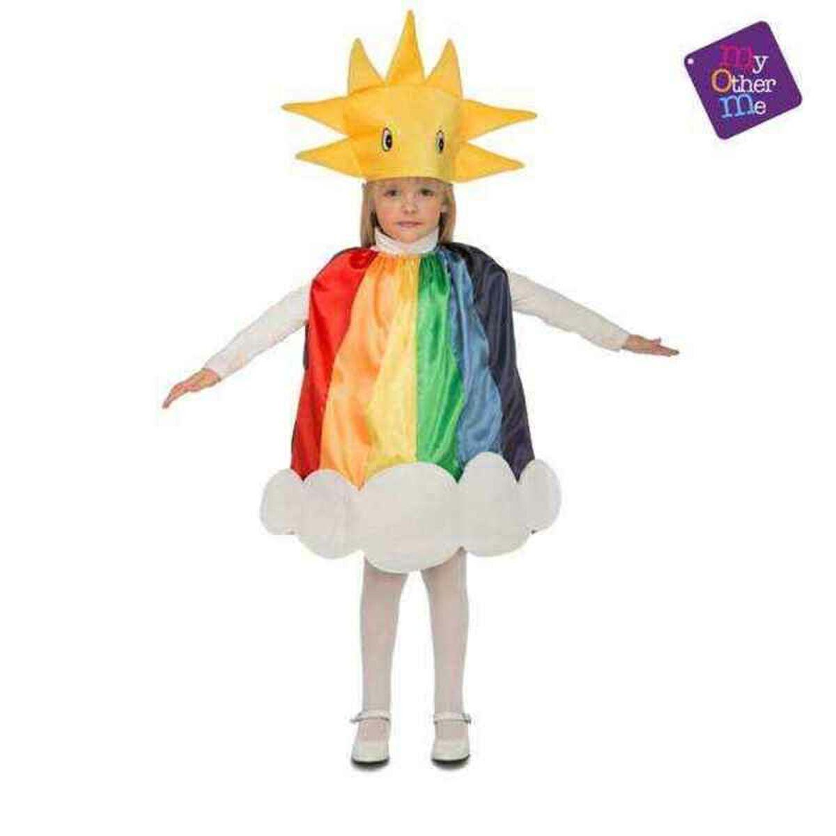 Børnekostume - Rainbow 5-6 år