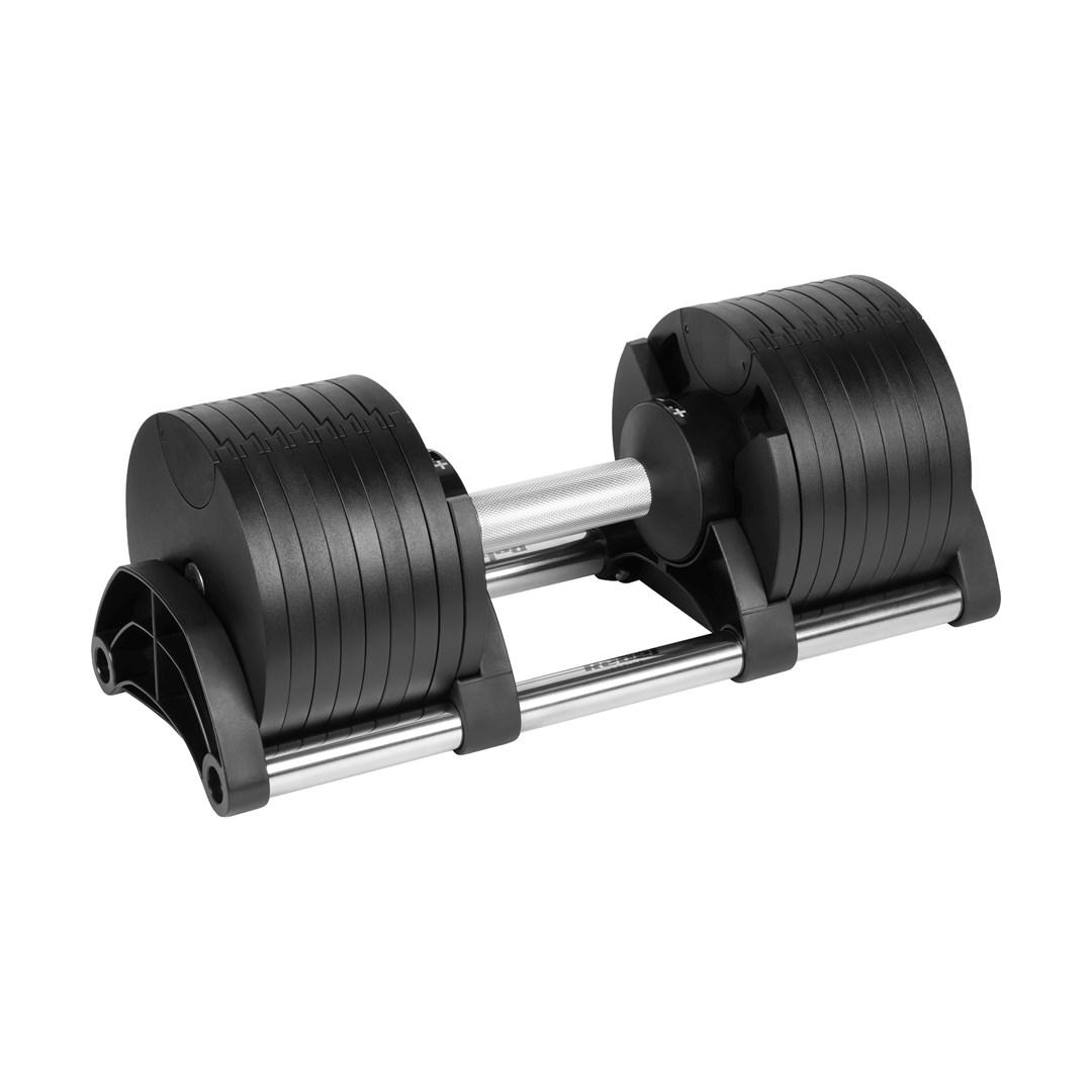 Rebel Active justerbar håndvægt 36 kg – støbejern, 2 kg trin billede