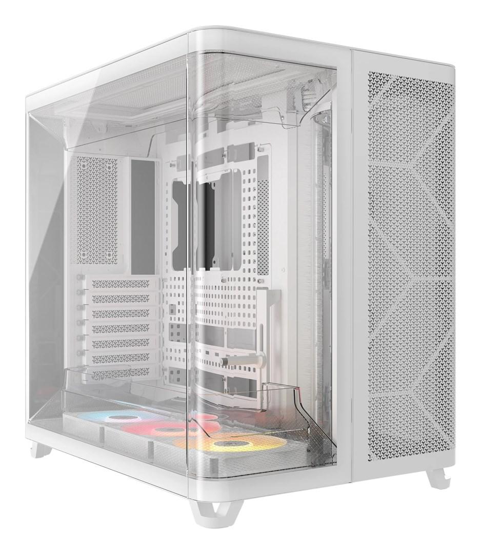 Corsair Air 5400 RS-R ARGB midi-tower - hvid PC-kabinet