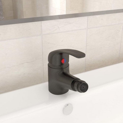 Blandingsbatteri til bidet 13 x 12 cm grå