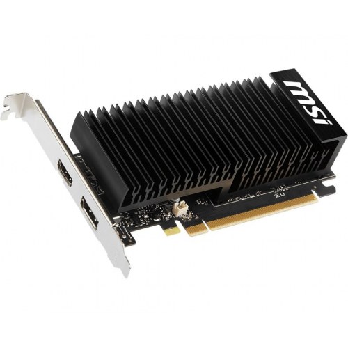 MSI GeForce GT 1030 2GHD4 LP OC grafikkort - 2 GB GDDR4, low profile, passiv