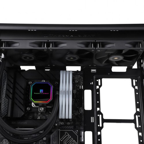 Thermalright Frozen Prism 360 Black - 360 mm AIO CPU-køler, 3×120 mm