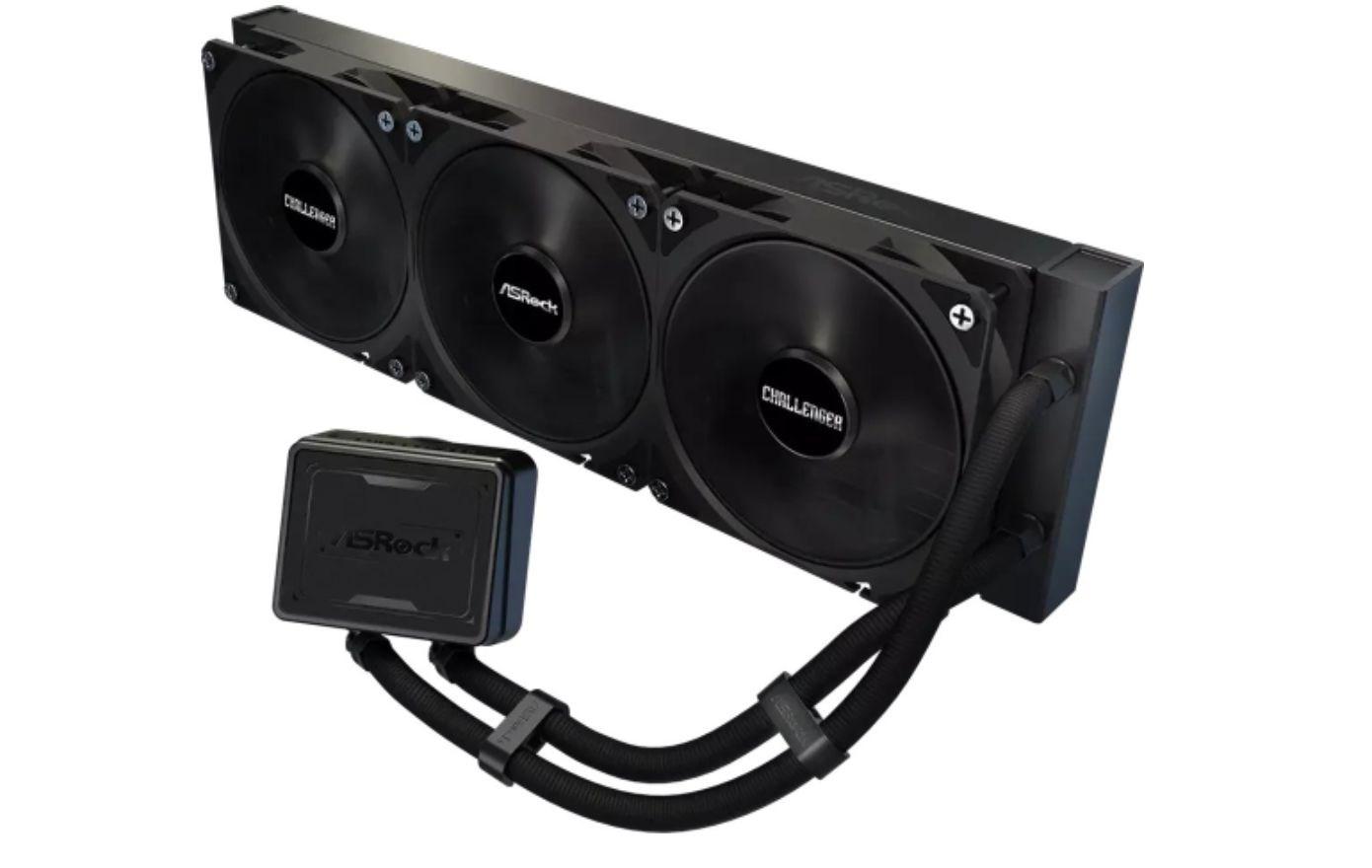 ASRock Challenger Pure 360 - AIO væskekøler til CPU, 360 mm