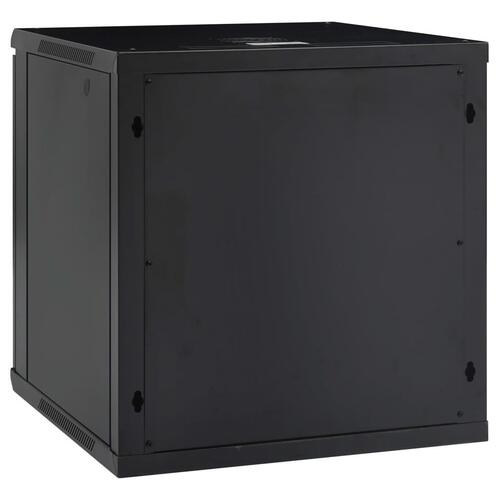 Væghængt netværksskab 12U IP20 19" 600x600x640 mm