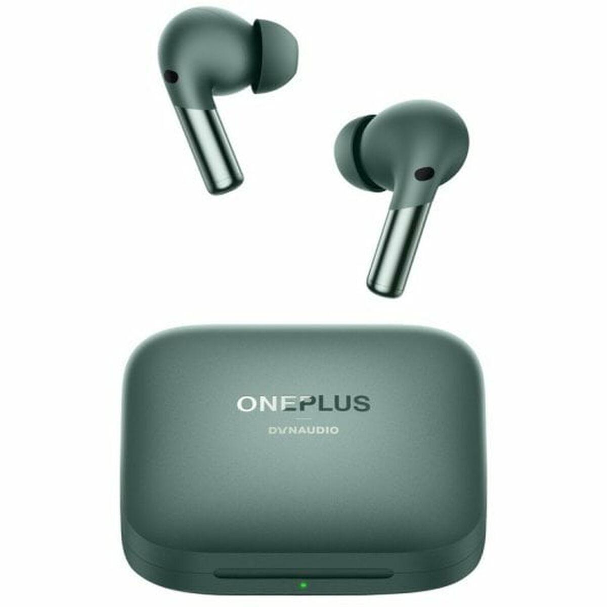 OnePlus Buds Pro 2 - trådløse in-ear høretelefoner med mikrofon - Grøn billede