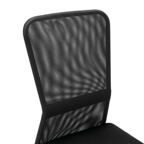 Kontorstol 44x52x100 cm meshstof sort