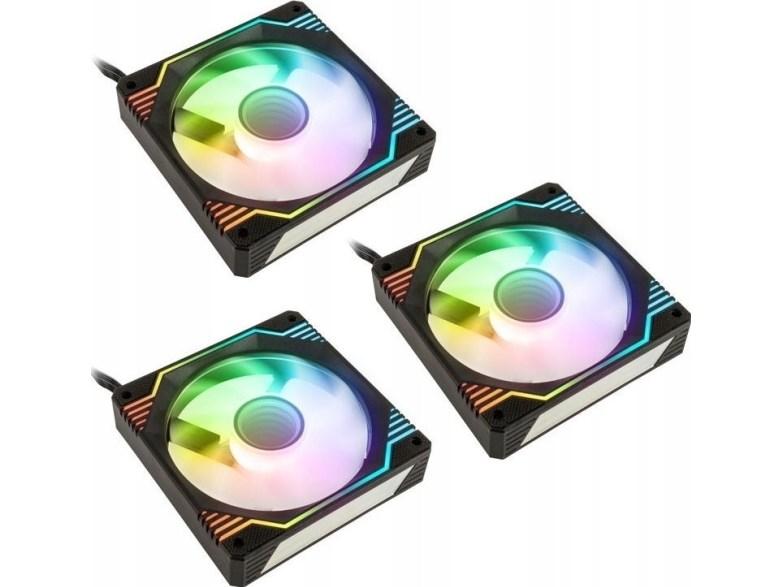 Kolink Umbra X 120 mm ARGB PWM blæser - 3-pack, sort