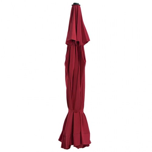Udskiftningsdug til parasol 515 cm - bordeaux