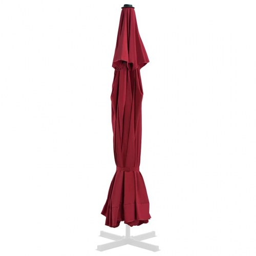 Udskiftningsdug til parasol 515 cm - bordeaux