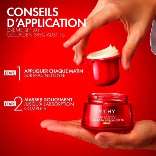 Vichy Liftactiv Collagen Specialist ansigtscreme SPF 50 - 50 ml