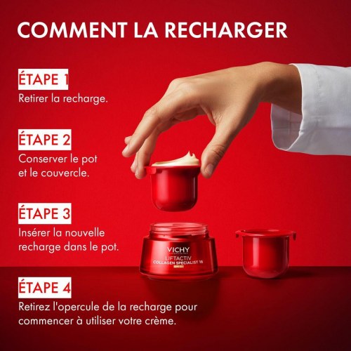 Vichy Liftactiv Collagen Specialist ansigtscreme SPF 50 - 50 ml